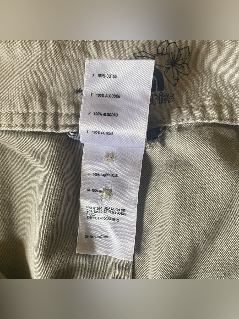 The North Face A5 Women’s Capri Pants Light Khaki Color 8 - Picture 8 of 10